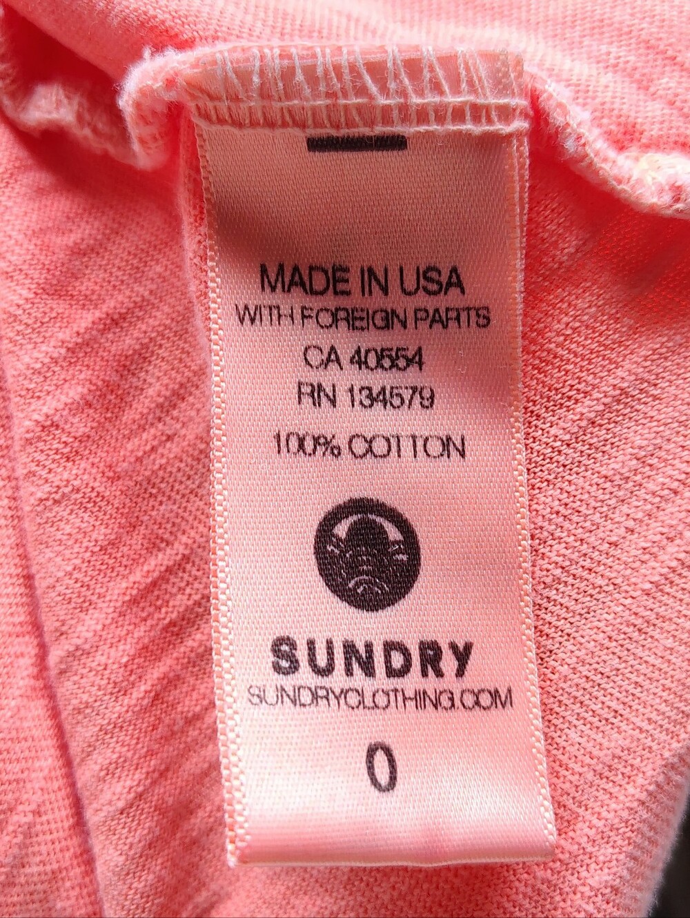 Sundry Ruffle Peplum Tank Top 0 Xsmall XS - Picture 7 of 10